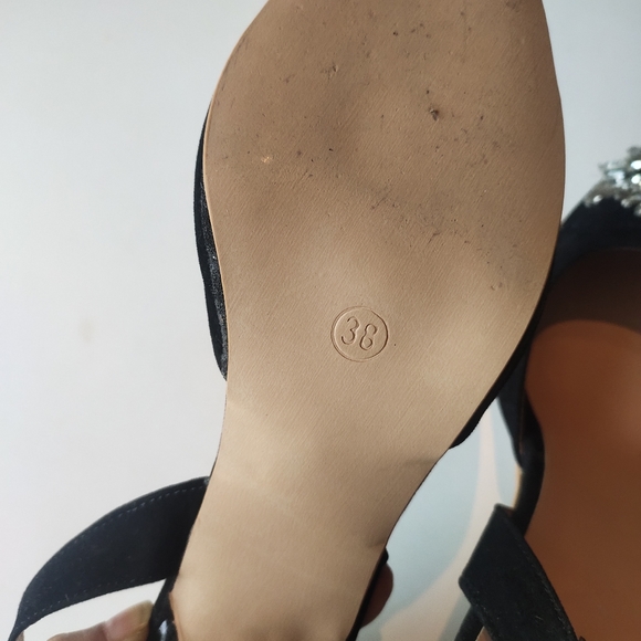 Fixed price - embellished crystal heels as good as new - Picture 6 of 10